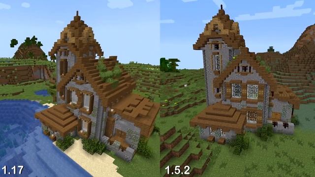 One House in 3 Different Java Version смотреть онлайн