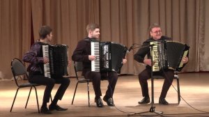 Роман Бажилин - ''Весёлый рэг''. Исполняет трио аккордеонистов Б.Арон, А.Климов, В.Федотов