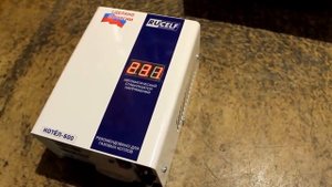 Стабилизатор напряжения RUCELF КОТЕЛ 600 краткий обзор