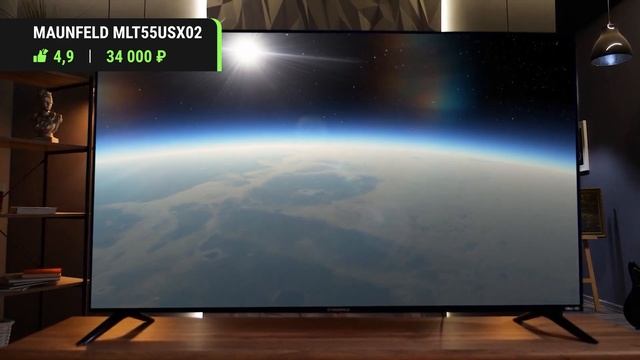 ТОП-5 Телевизоров со Smart TV до 50 000 рублей. Какой телевизор выбрать в 2024 году?