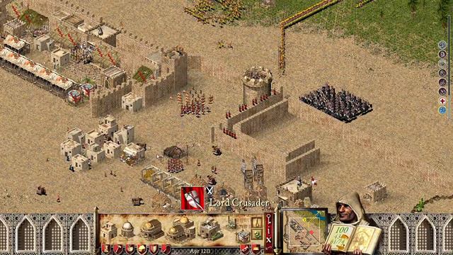 Stronghold Crusader Extreme HD, Map 8 Wazirs Fortress смотреть онлайн