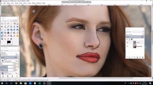 Cheryl Blossom - Riverdale - Digital Speedpaint using Gimp