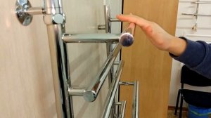 Полотенцесушитель водяной Акванерж модерн прямой с полками.