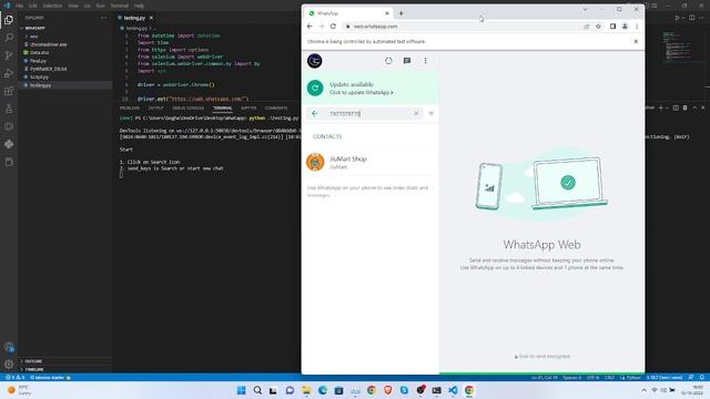 Automate WhatsApp message || Hack WhatsApp || WhatsApp trick || Hemal Boghara