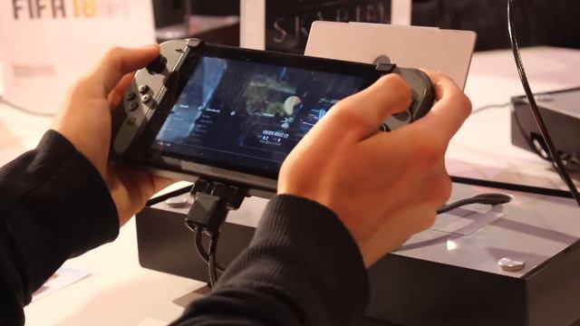 [Skyrim on Switch] 1 hour footage in handheld mode смотреть онлайн