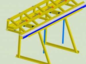 Листогиб своими руками_чертежи, сборка листогиба Компас 3d