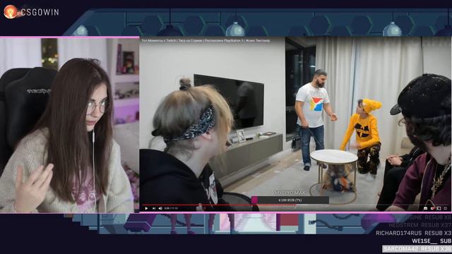 AhriNyan Смотрит: Топ Моменты с Twitch | Тигр на Стриме | Распаковка PlayStation 5 | Жожо Тиктокер смотреть онлайн