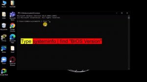 Check BIOS Version Using The Command Prompt in Windows | Find BIOS Version by CMD