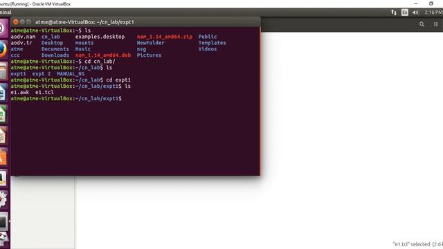 Expt No -1: Simulate a point to point network with four nodes and duplex links between them смотреть онлайн