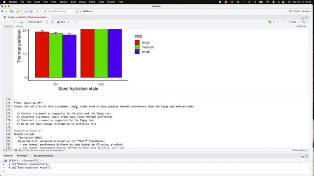 CSULB Biol 260 - Fall 2022 - Biostats: Two-Factor ANOVA смотреть онлайн