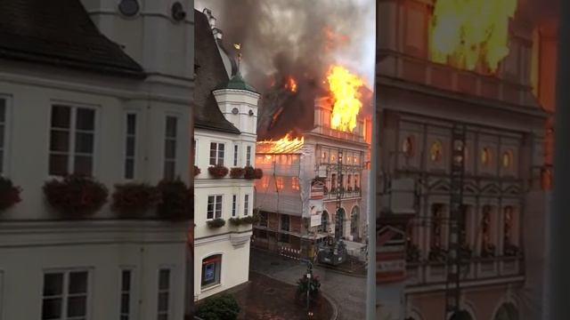 Brand in Dillingen an der Donau !