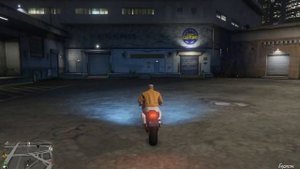 Как делать трюки на мотоцикле Pegassi Bati 801 в GTA 5 Online