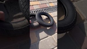 Замена шины и камеры на электросамокате