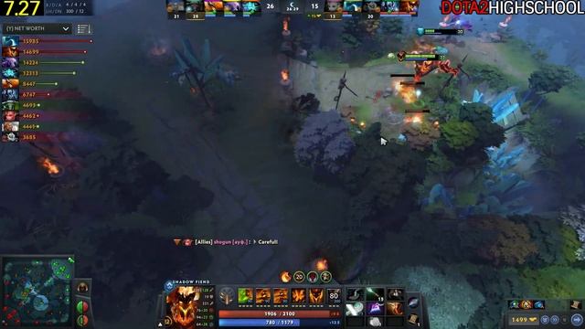 MIRACLE [Shadow Fiend] Bring Dead Heroes is Back Hard Game Dota 2 смотреть онлайн