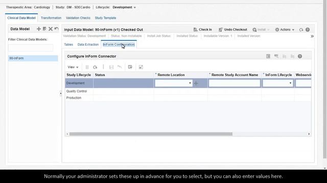 Create an InForm Clinical Data Model смотреть онлайн