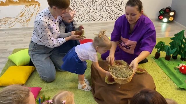 30.03.2023. Бэби-спектакль «Праздник птиц» для школы ведущих от семейного клуба «Крылья» г. Кимры.