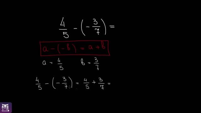 Вычитание из положительного числа отрицательного числа B1рус смотреть онлайн