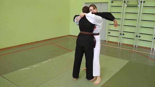 Мастер класс по борьбе, работа в стойке