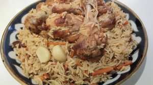 Очень вкусный плов из курицы.