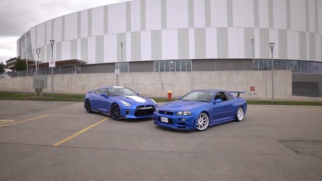 2020 Nissan GTR 50th Anniversary Edition vs R34 Skyline GTR V-Spec - Meet Your Heroes смотреть онлайн