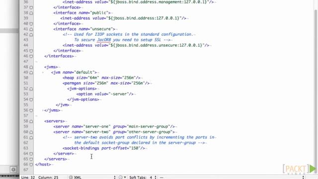 JBoss EAP Tutorial: Running in Domain Mode | packtpub.com смотреть онлайн