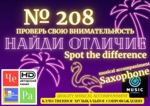 "Найди отличие" / "Spot the Difference" _ выпуск № 208