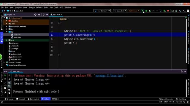 10 - Flutter Tutorial (String Part 2) | شرح النصوص الجزء الثاني смотреть онлайн