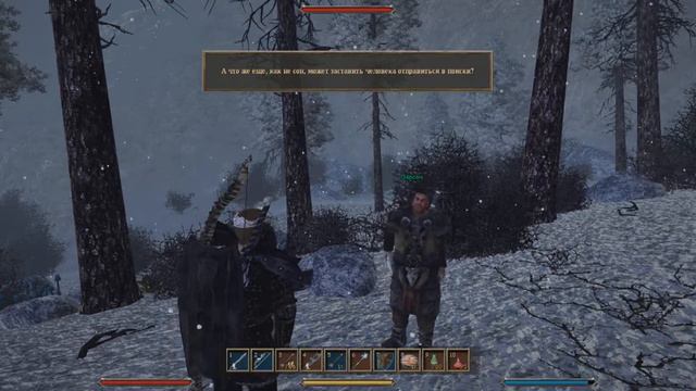 Обновленная Gothic3 часть 100, Ли прозрел, теперь вместе, Камни души, согласие рудоплавов, смотреть онлайн