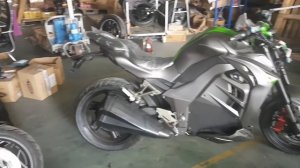 Электромотоцикл 8000 Wt. Тест.