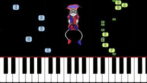 The Amazing Digital Circus Memes on Piano