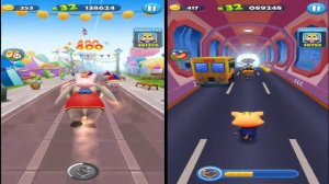 Cat Runner Decorate Home Happy Bunny Vs Happy Cat