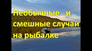 Необычные и смешные случаи произошедшие на рыбалке.