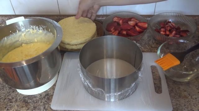 Клубничный торт "Фрезье" * Fraisier Cake