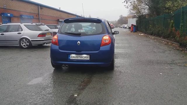 Renault Clio GT 1.2 Turbo fitted with cat back system смотреть онлайн