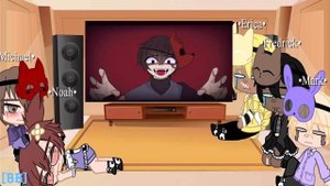 Fnaf 4 tormentors + Ennard/ Noah react to their future | Michael x Noah