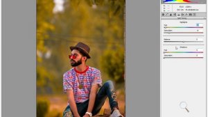 Photoshop color grading ||moody color grading photoshop ||Moody Yellow Light in Photoshop CC 2020