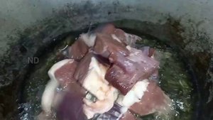простой способ приготовления говяжье сердце жареный и варёный/beef heart/쇠고기 심장/القلب لحوم البقر