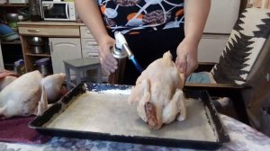 Разделываем тушку бройлера