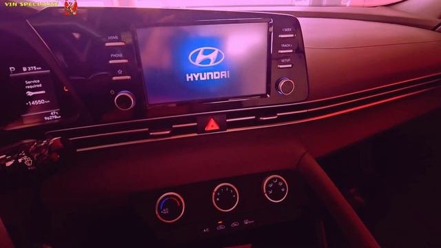 HYUNDAI ELANTRA 2021 VIN CHASSIS NUMBER LOCATION #automobile
