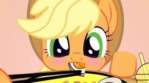 #mukbang #animation MUKBANG Animation by Cute Applejack / Noodles with Egg