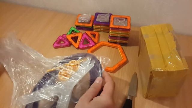 МАГФОРМЕРС конструктор на магнитах. Magformers magnetic set unboxing смотреть онлайн