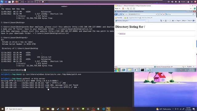 Penetration Testing - Hacking a Windows 7 Machine! смотреть онлайн