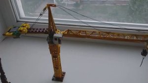 Модель башенного крана Dahan QTZ-80.