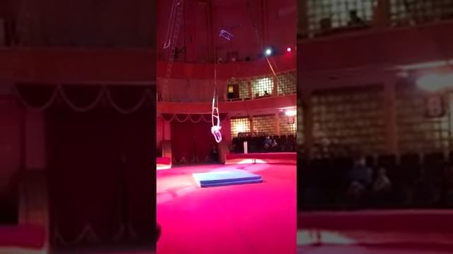 цирковая студия "мы из цирка",Саранцева Варвара. первое выступление