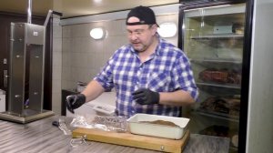 Сырокопченая свиная вырезка Рецепт приготовления копченой вырезки Можно просто вялить. ENG SUB