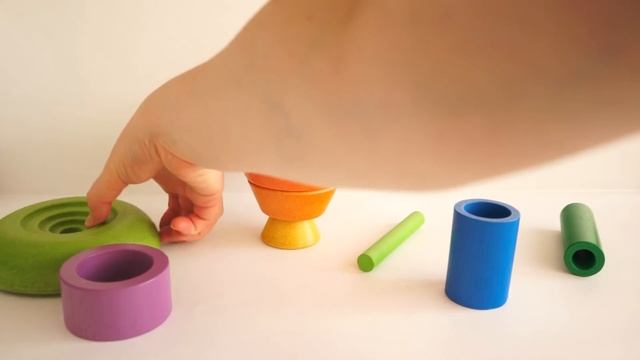 Пирамидка сортировка Конус Plan Toys 5617 смотреть онлайн