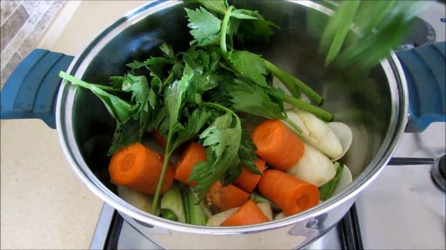 How to Make Vegetable Stock | Vegetable Broth Recipe смотреть онлайн