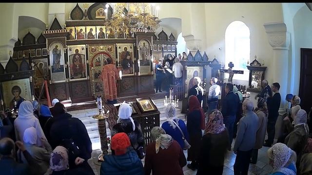 11.09.22. Усекновение главы Пророка, Предтечи и Крестителя Иоанна. Литургия. смотреть онлайн