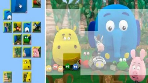 Пазл Перекресток в Джунглях / Puzzle Jungle Junction