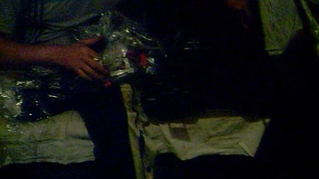 распаковка перфоратора.